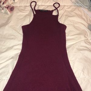 Soft Maroon Brandy Melville dress!